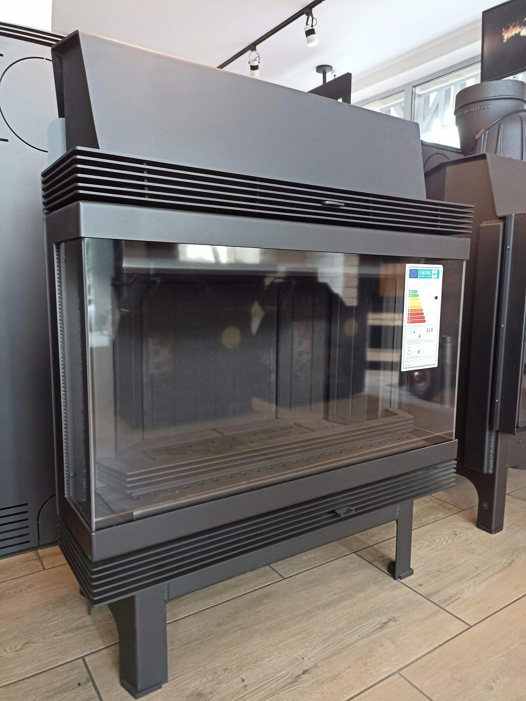 KRATKI Kamin aus Stahl 11 kW Blanka fi 180 Kamineinsatz BImSchV Stufe 2 EEK A