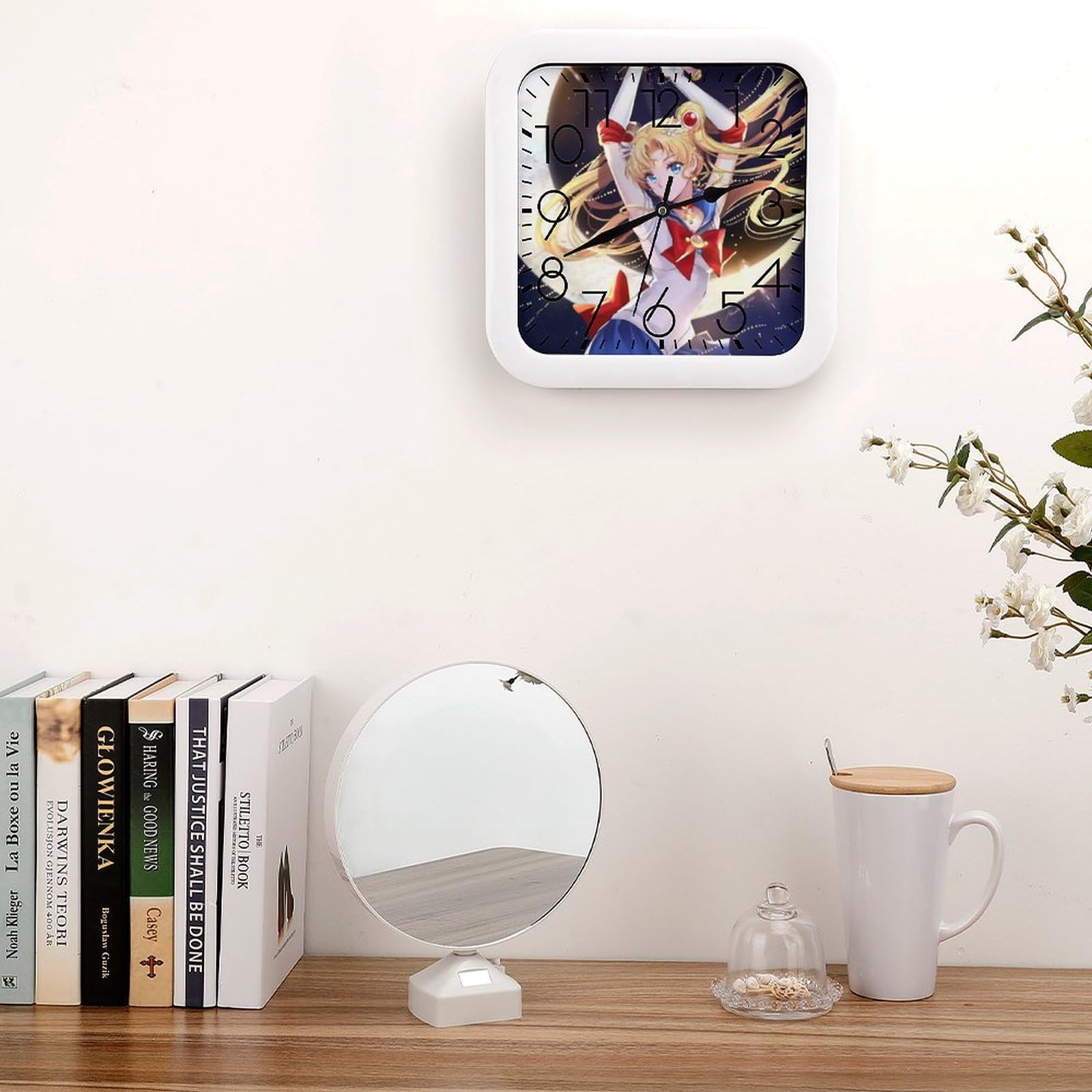 Amazon.co.jp: 時計 美少女戦士セーラームーン 掛け時計 かけ時計