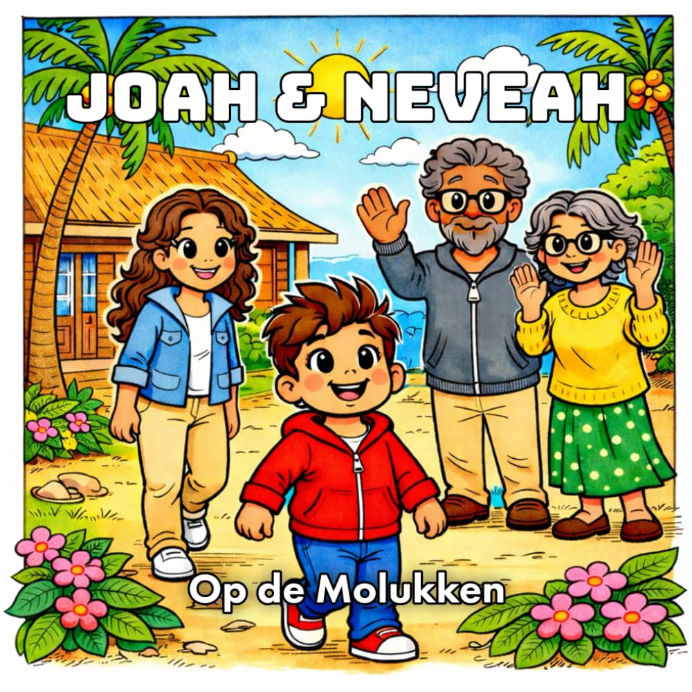 Joah & Neveah - Op de molukken (Stories To Color)