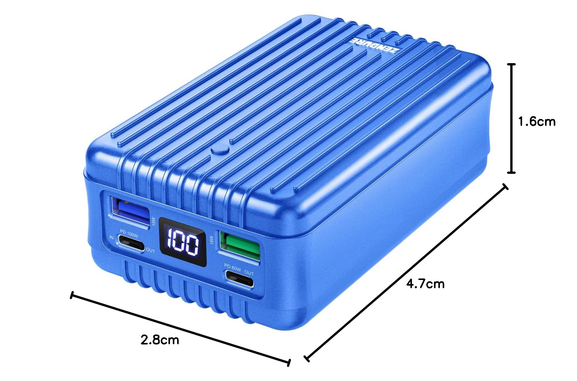 Amazon | Zendure Supertank モバイルバッテリー 27000mAh 100W PD急速