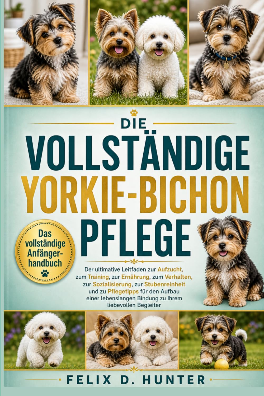 DIE VOLLSTÄNDIGE YORKIE-BICHON PFLEGE: Der ultimative Leitfaden zur Aufzucht, zum Training, zur Ernährung, zum Verhalten, zur Sozialisierung, zur ... Bindung zu Ihrem liebevollen Begleiter