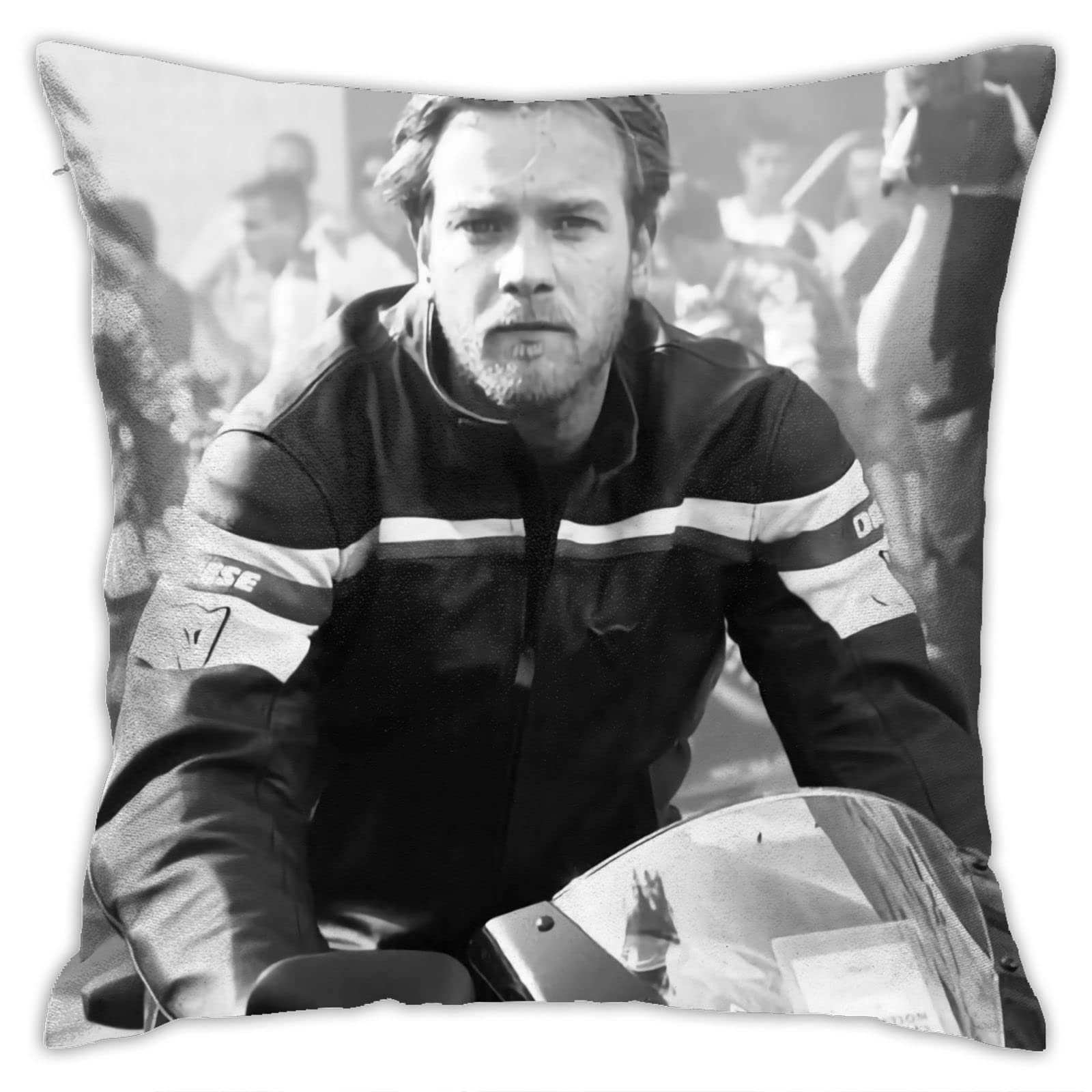 Yingd Ewan Mcgregor Pillow Covers Double Sided Plush Pillow Cases Dorm Decor For Bedroom Living Room 45Cm X 45Cm