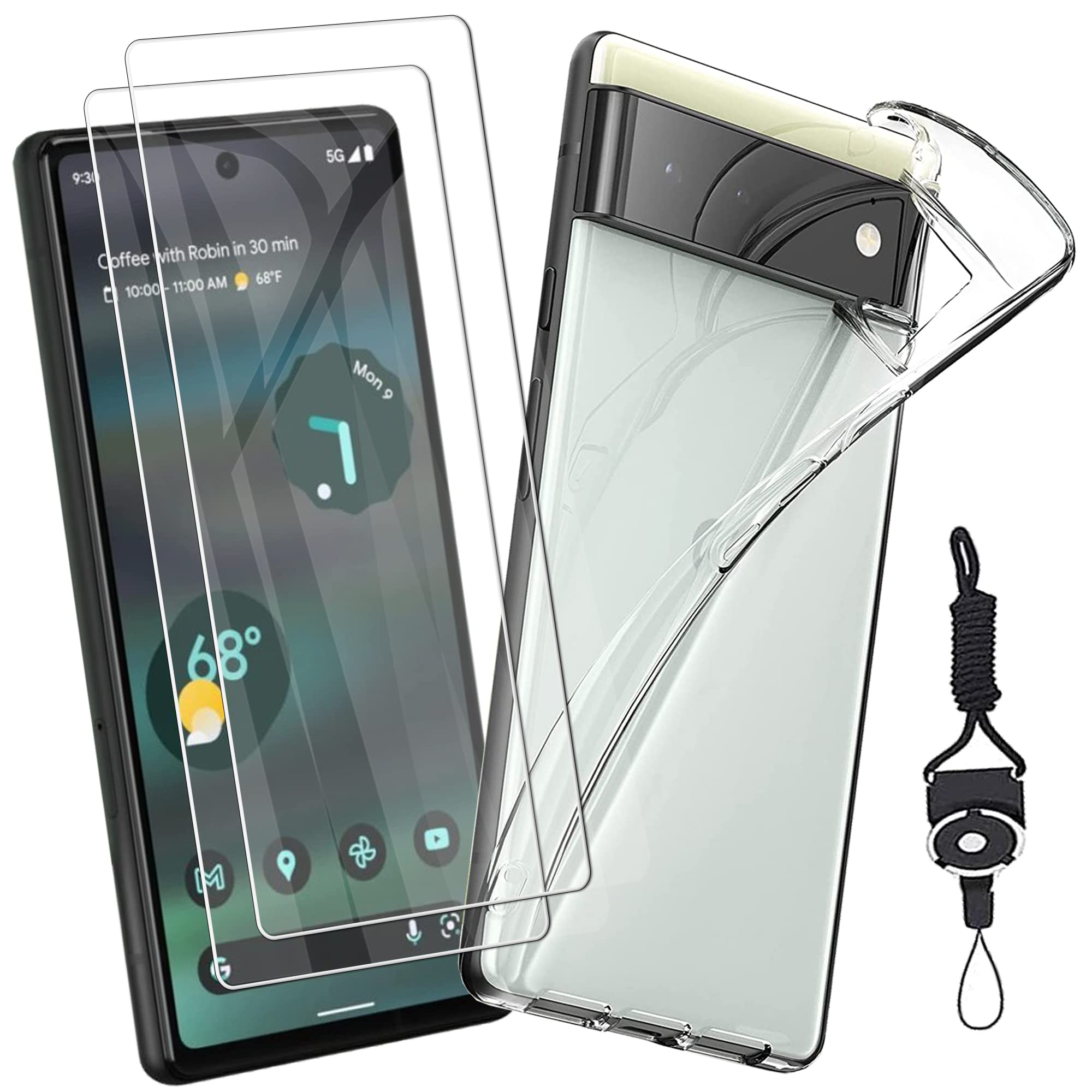 美品】Google Pixel 6a 本体＋付属品＋ケース＋フィルム 【公式通販】