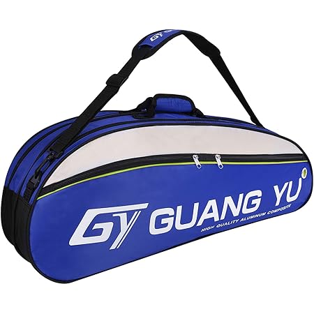 Amazon テニス ラケットバッグ バドミントン 収納バッグ 2ways 大容量 スポーツバッグ 4 6本入れ バドミントンラケットバッグ シューズ収納可 軽量 防水 丈夫 通気性 多機能 アウトドア テニスバッグ ラケット収納ケース 部活 学校 運動用品 人気 オシャレ 男女兼用