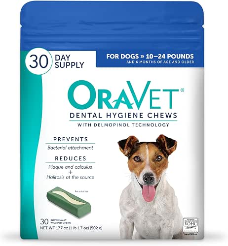 ORAVET Dental Chews for Dogs, Oral Care and Hygiene Chews