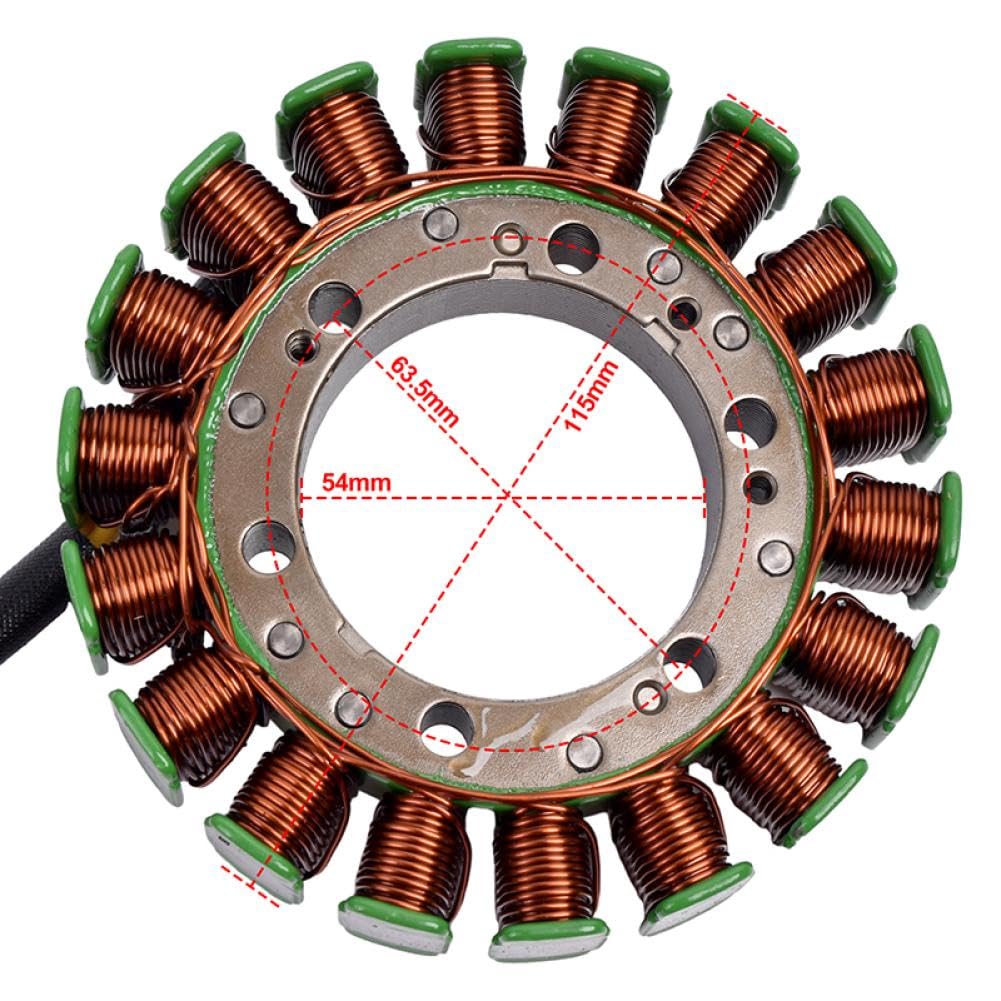 Bobina dello statore di accensione del motociclo compatibile con XVS650 XVS400 XV535 XV500 XV400 VIRAGO XVS400C DRAG V- XV XVS 650 500 535 400 C