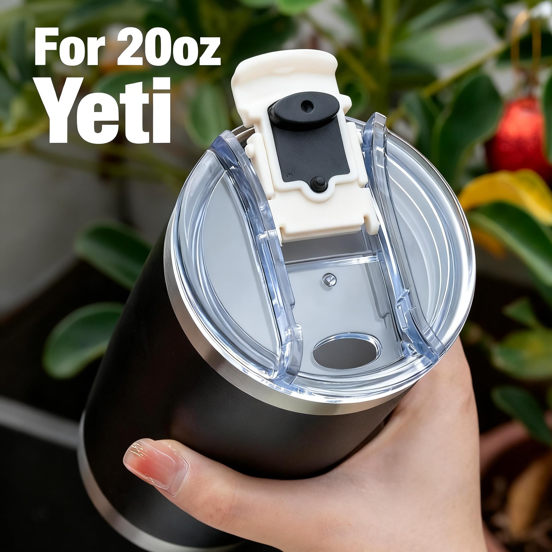Amazon.co.jp: Soledea 20オンス 交換用蓋 Yeti用 ロック付き こぼれ