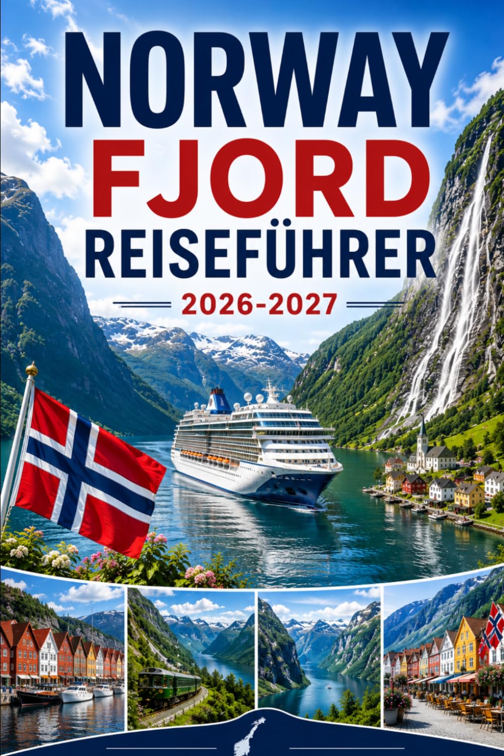 Norway Fjord Reiseführer 2026-2027: Erleben Sie atemberaubende Fjorde, landschaftlich reizvolle Fahrten, charmante Hafenstädte, arktische Schönheit, ... Kreuzfahrtabenteuer für Erstbesucher
