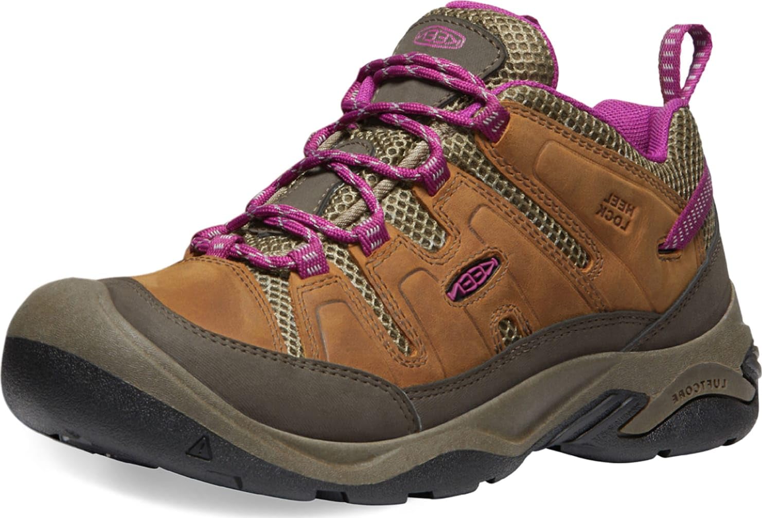 Keen Womens Circadia Vent Low Height Breathable Hiking Shoes