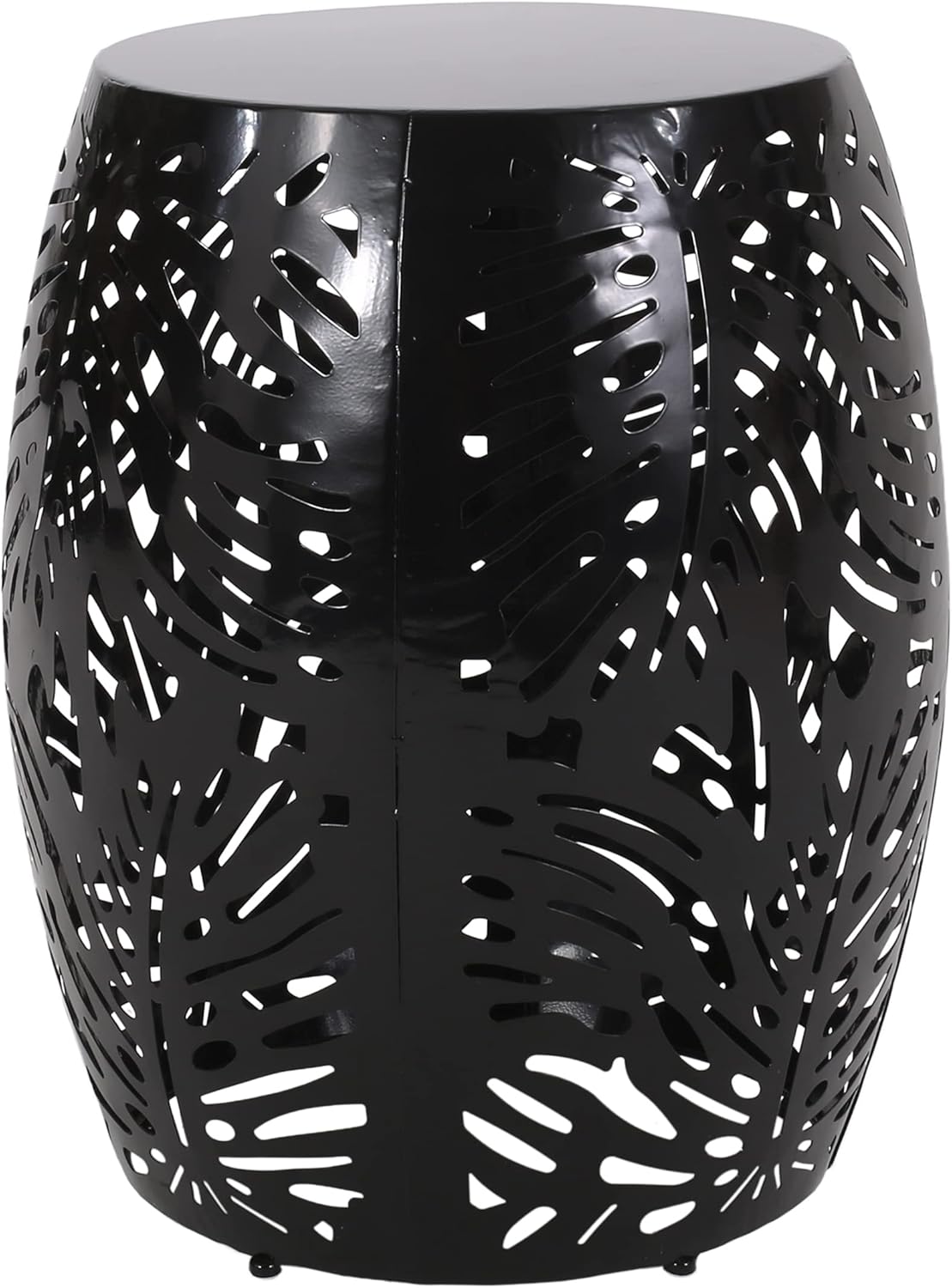 Christopher Knight Home Satterlee Outdoor Side Tables - Black