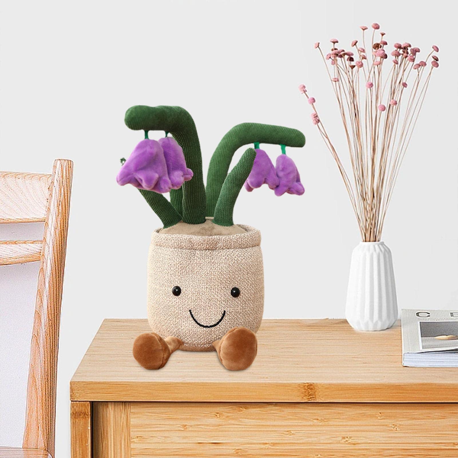 Amazon.co.jp: 植物のぬいぐるみ - ブルーベルフラワー