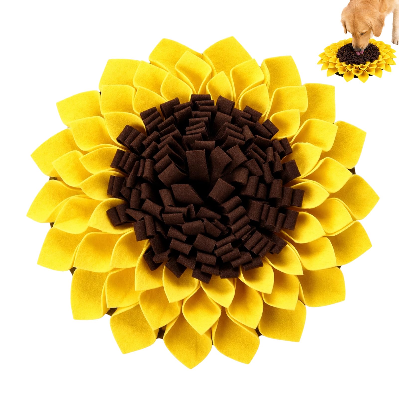 Snuffle Mat for Dogs, Dog Sniffing Feeding Mats and Licking Pad