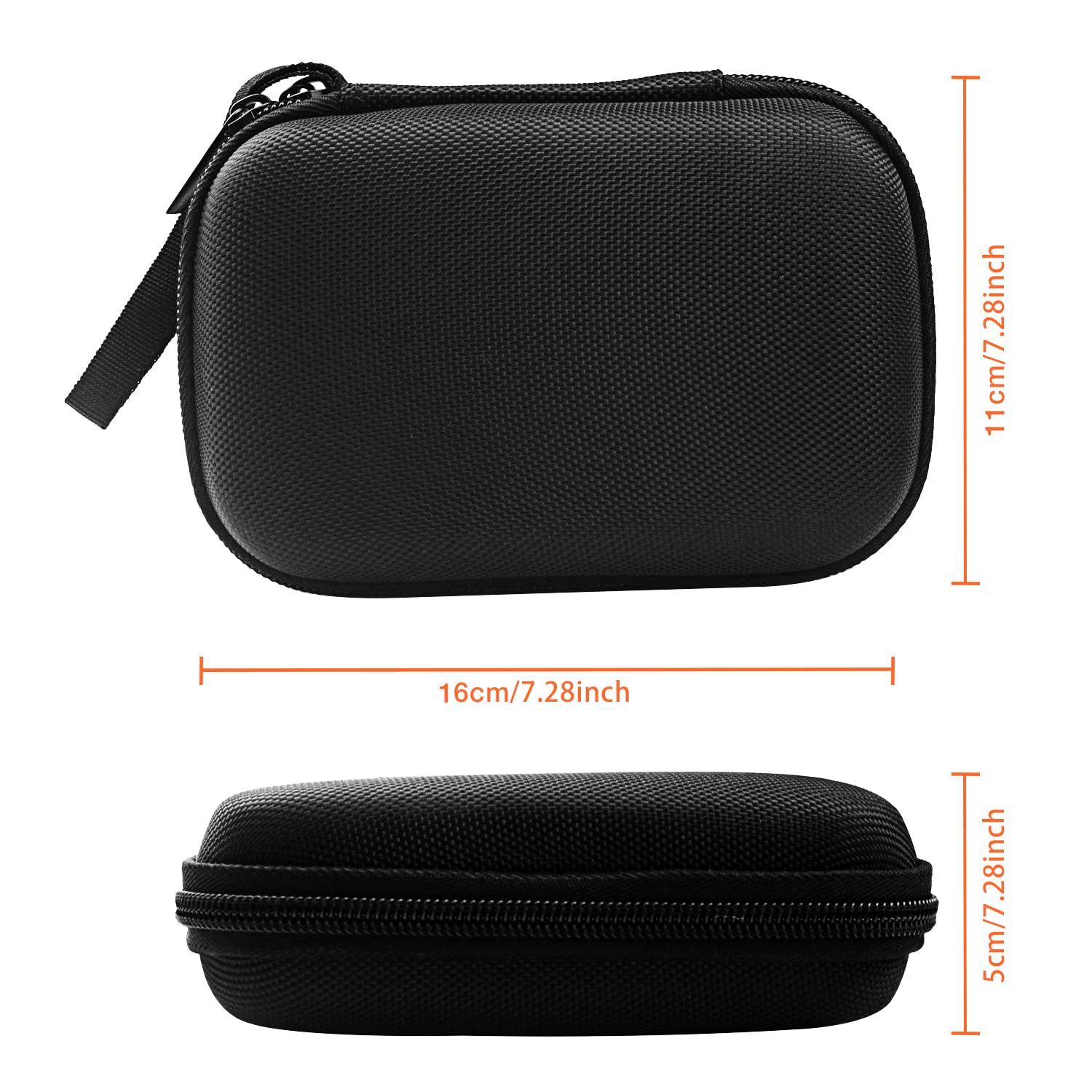 Funda rígida de Viaje para Beurer EM 59 / EM 49 Electroestimulador digitald (Sólo Funda)