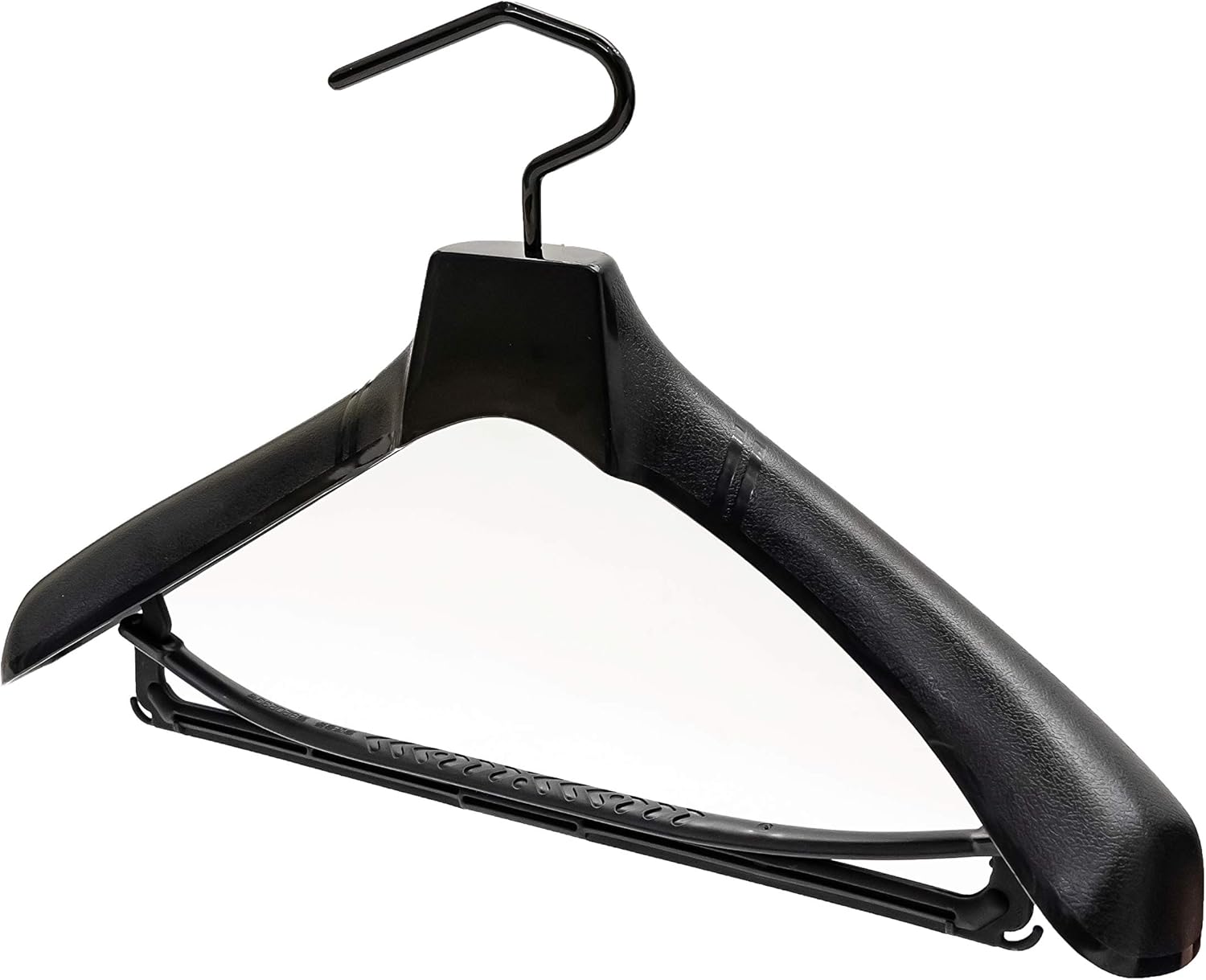 TOKYOHANGER スーツハンガー 2本セット 特殊フック仕立て【安心の日本製】便利仕様 滑り止め加工 型崩れ防止 高級仕立て 丈夫な作り『NO880 L(幅43.5cm)』東京ハンガー