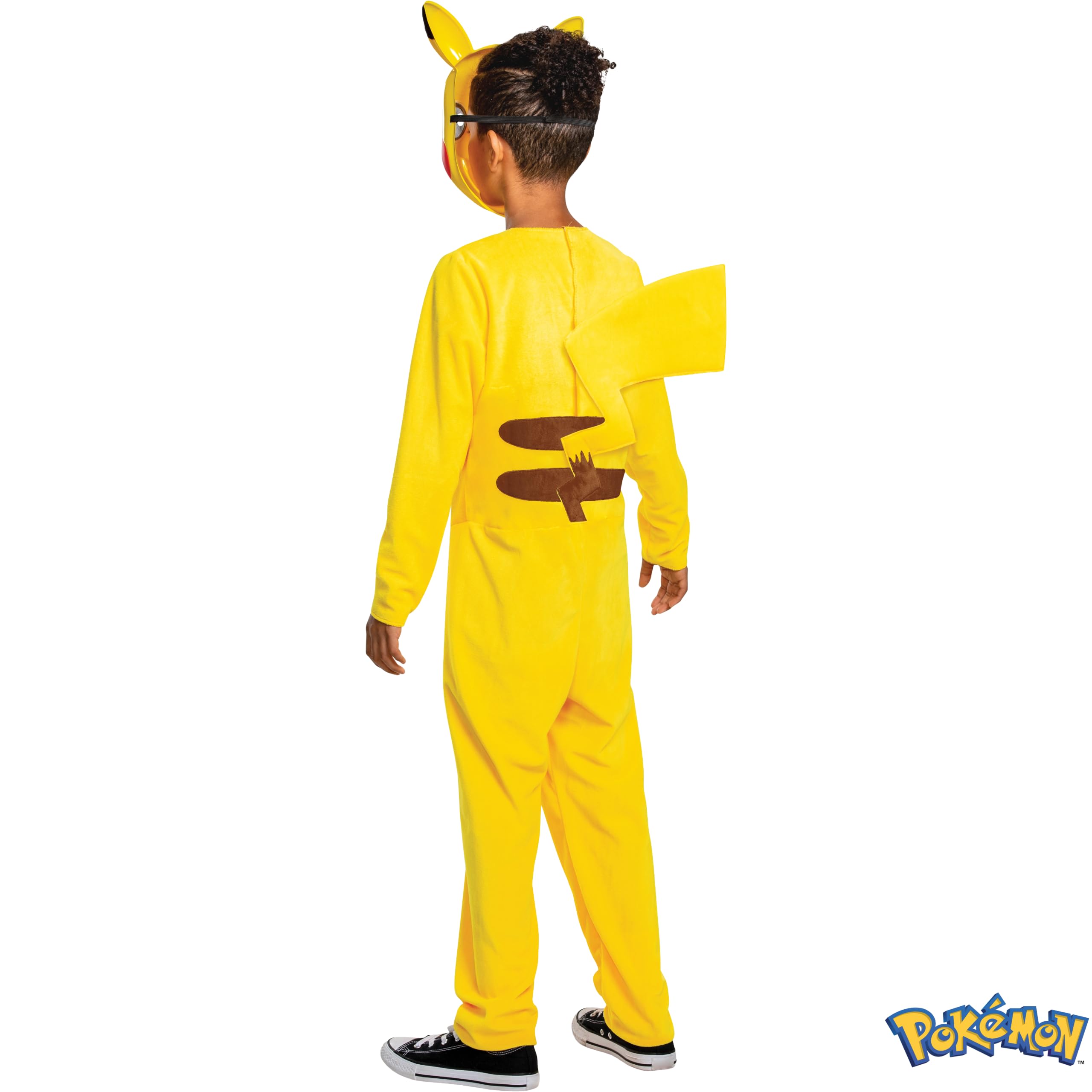 Pokémon Pikachu Children's Costume, Officially Licensed by Disguise, Comfortable Fit and Detailed Design, L 10 To 12, Gelb