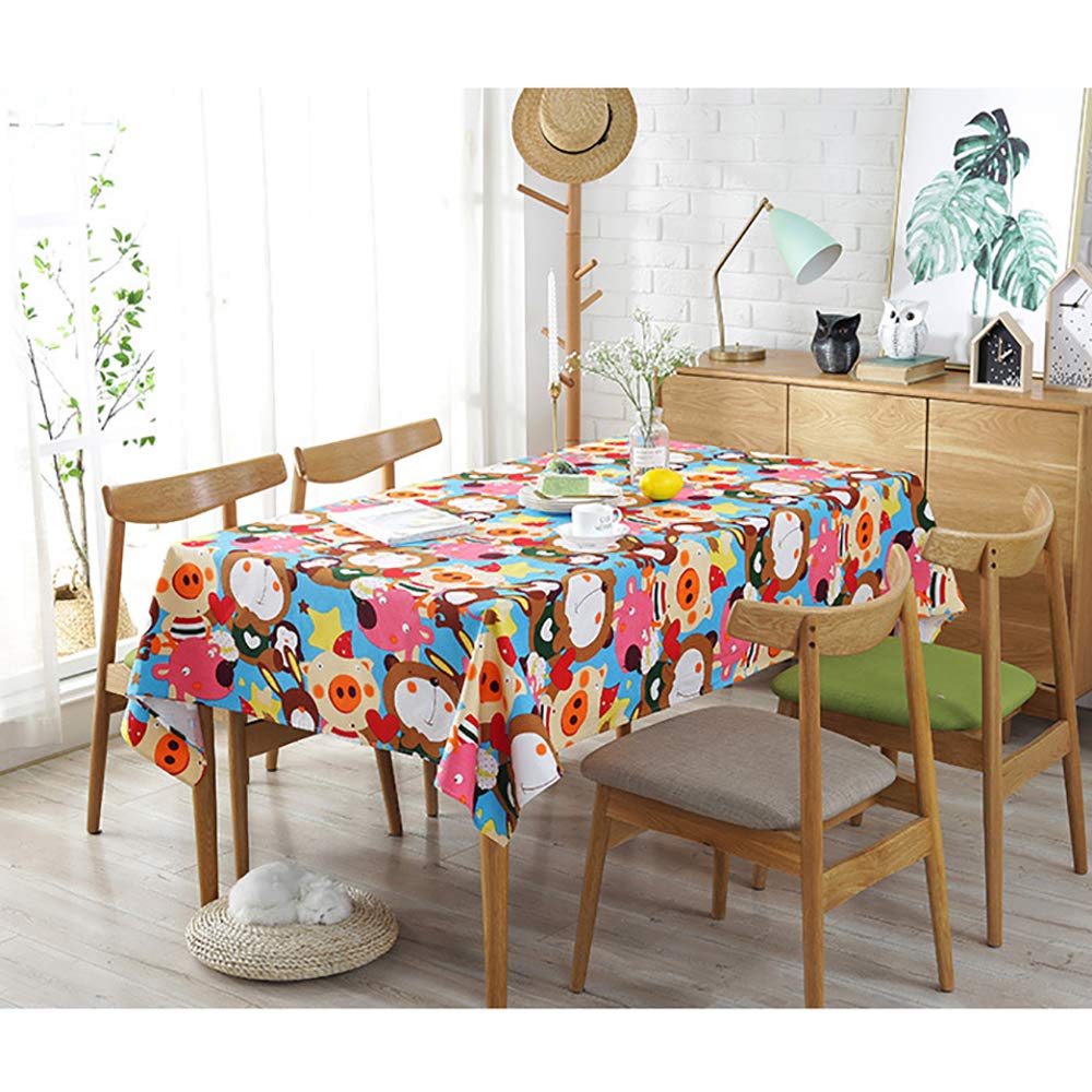Amazon｜テーブルクロス漫画の子供の机の布のテーブルクロス幼稚園の布