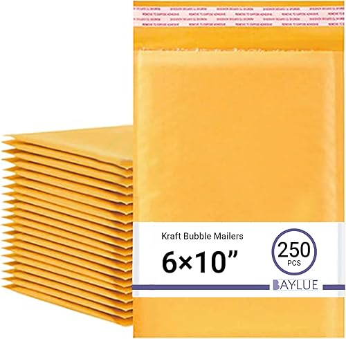 Sobres de burbujas de 6 x 10 pulgadas, 0, bolsas de embalaje pequeñas, sobres de burbujas de papel Kraft, sobres acolchados de 6 x 9 pulgadas,