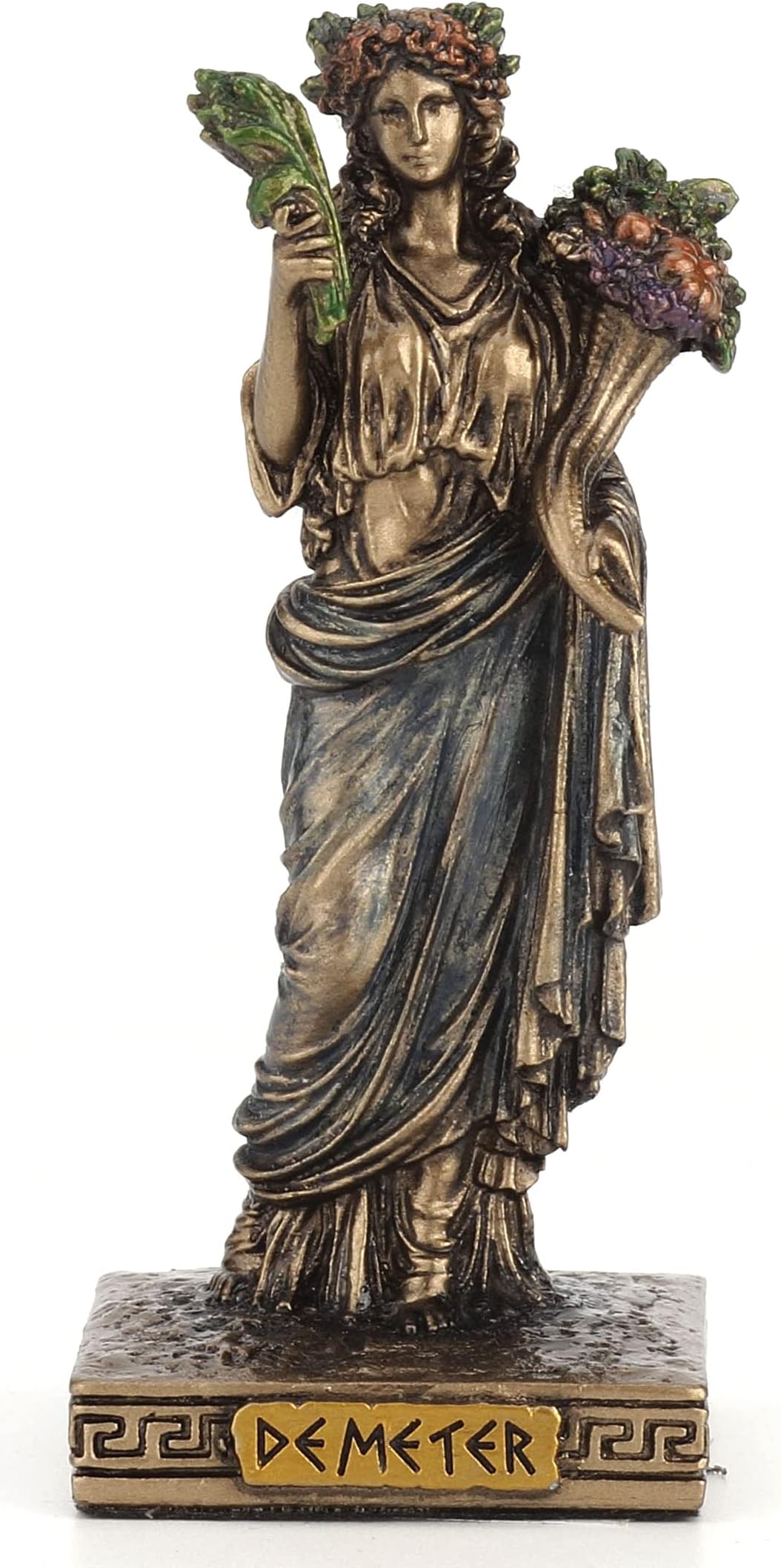 Veronese Design Greek Gods Miniature Figurine (Demeter, Bronze)