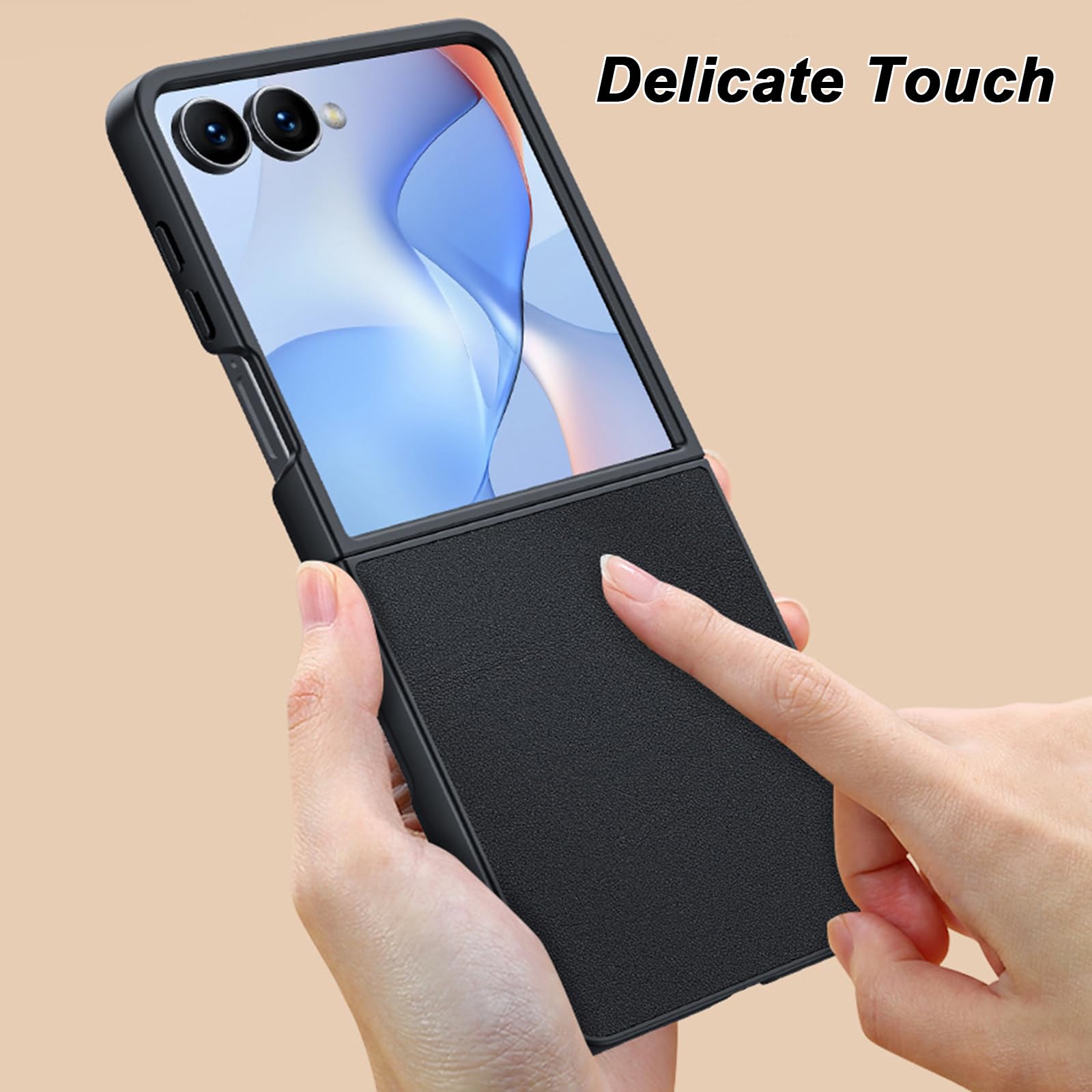 Smukłe etui do Samsung Galaxy Z Flip 8, antypoślizgowe antypoślizgowe