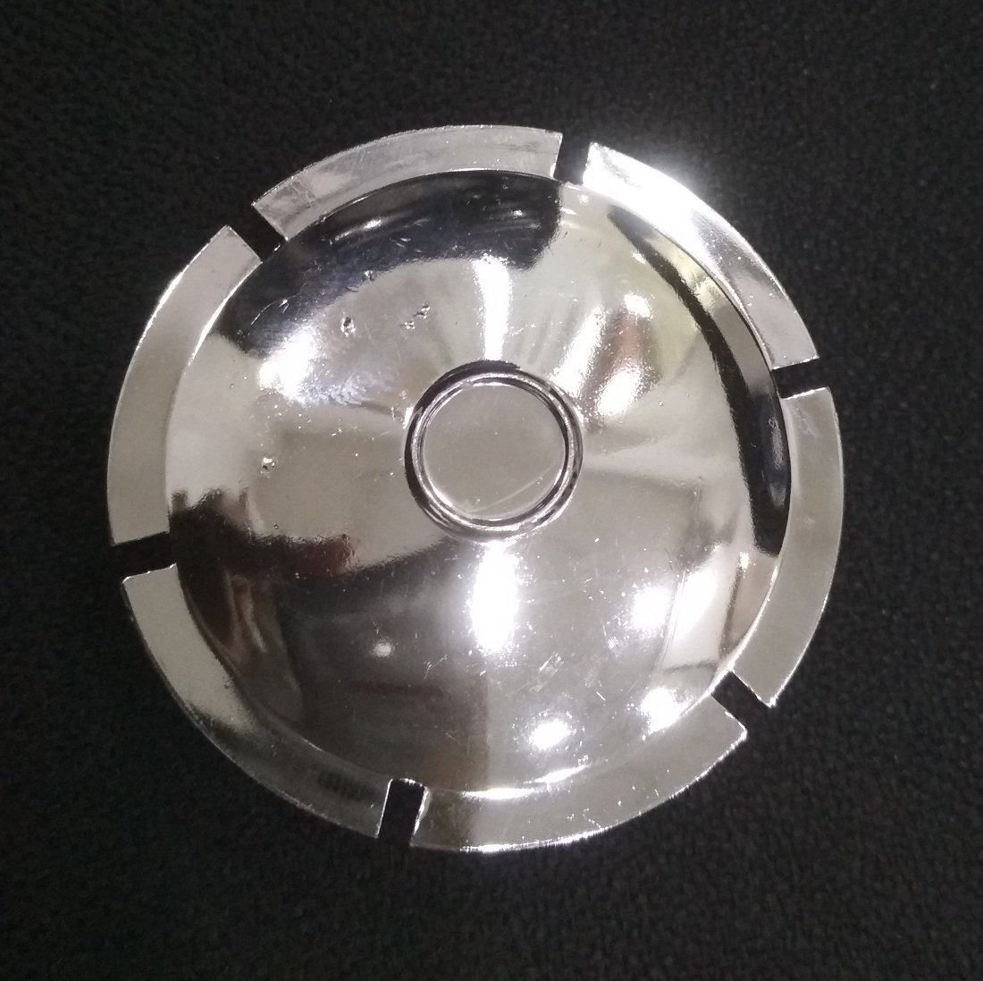 AllExtreme EXTBSAC Rear Suspension Plastic Chrome Axle Cap for Bullet Classic Electra and Standard 350cc and 500cc Motorcycles