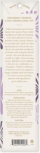 Vista 59 de Triloka Incienso original, sándalo, 10 varillas