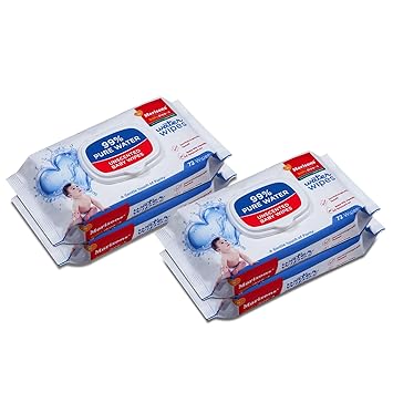 Morisons Baby Dreams 99% Water Wipes - Pack of 4 - image, photos