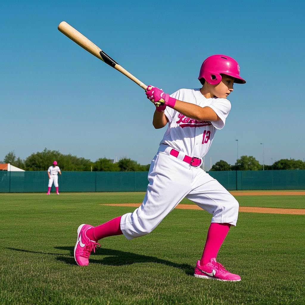 Baseball Socks and Belt Combo for Youth Adult Softball Sock Belt for Boys and Girls - Image 5