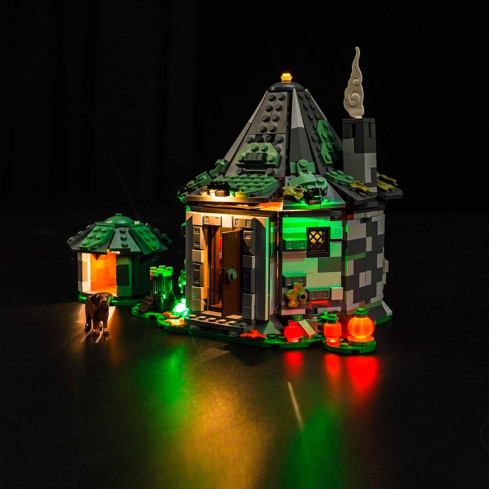 Hagrid's Hat - Set di luci a LED per tour inaspettato - Kit di illuminazione decorativa per Lego - 3