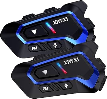 バイクインカム 2個セットBluetooth 10人同時接続　通話 Amazon.co.jp: バイク インカム 2023最新Bluetooth5.3 インカムバイク