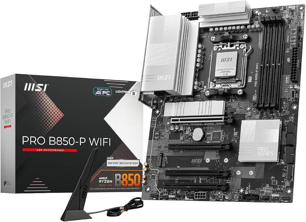 未使用品 MSI PRO B850-P WIFI ×6 Amazon | MSI PRO B850-P WIFI ATXマザーボード MB6693 | MSI