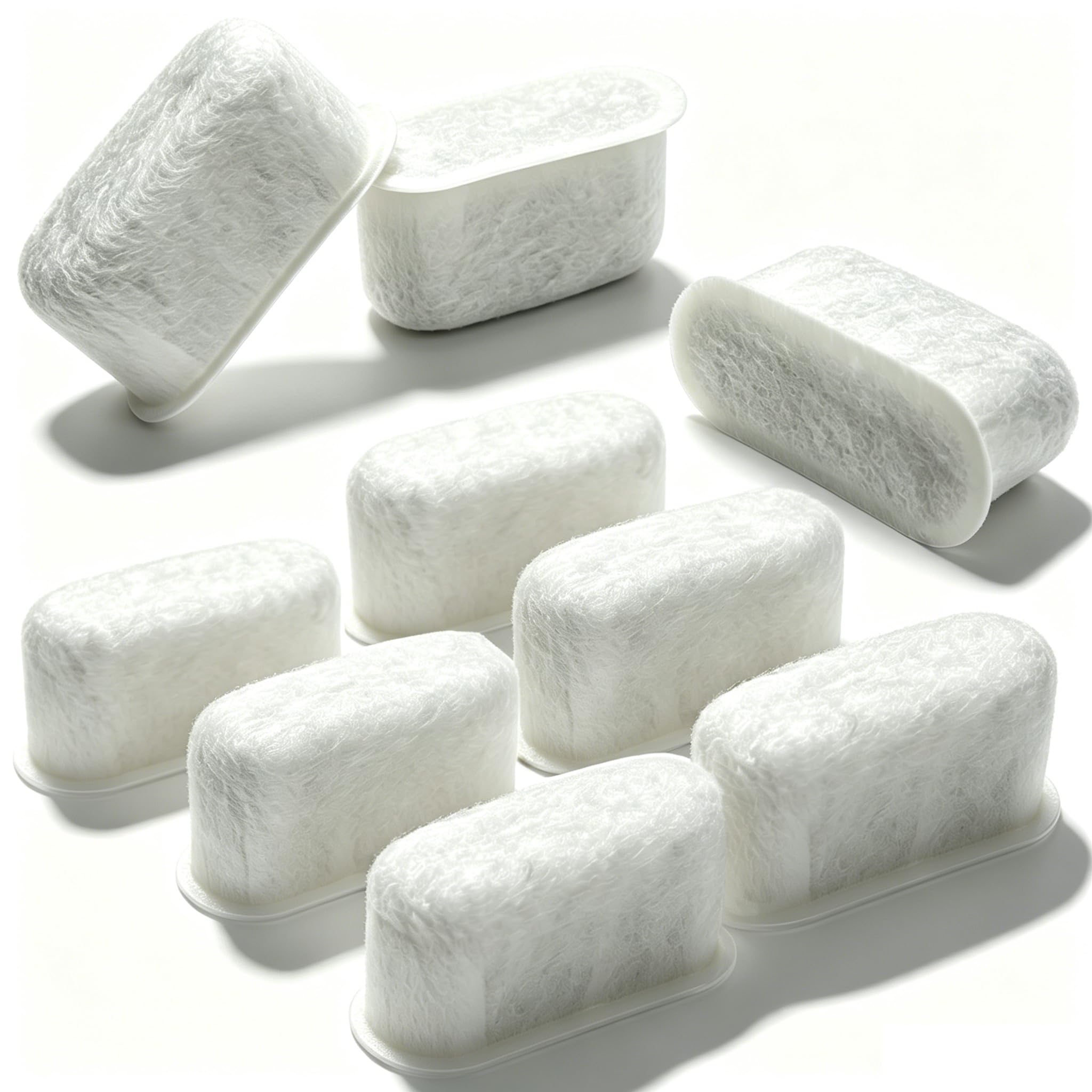 Paquete de 9 filtros de agua de carbón, filtro de café de repuesto compatible con todas las cafeteras Cuisinart (paquete de 9)
