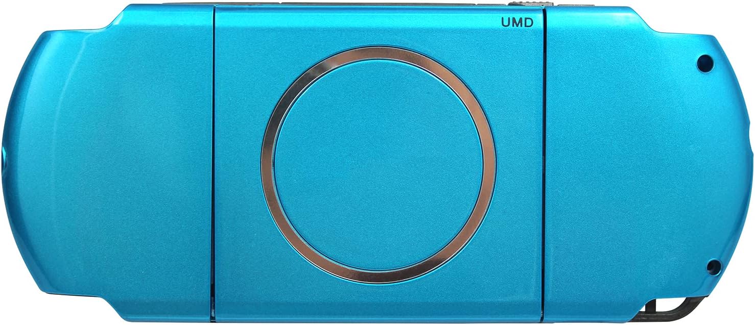 OSTENT Full Housing Shell Faceplate Case Repair Replacement for Sony PSP 3000 Color Blue