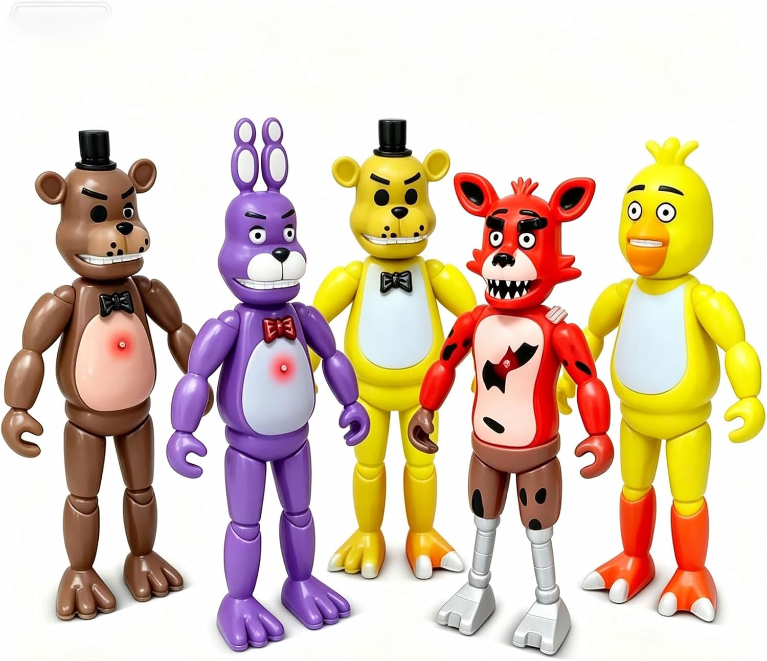 TZMAPU 5 Pack Horror Animal Action Figures, Collectible Monster Figurines with Movable Joints for Desktop Display & Collection image 3
