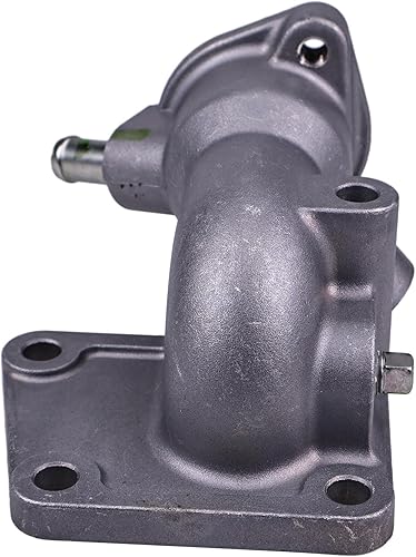 Miniatura 3 de FridayParts - Brida de termostato de carcasa inferior 6674167 19223-72705 compatible con motor Kubota V2203 V2003T Bobcat excavadora 325 328 331 334