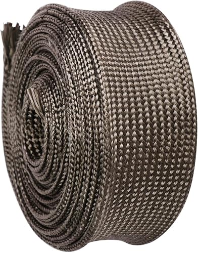 Sonoreboom Automotive Heat Sleeve - High Temperature Car Fuel Line Spark Plug Wires Hose Heat Shield (34'' - 16ft)