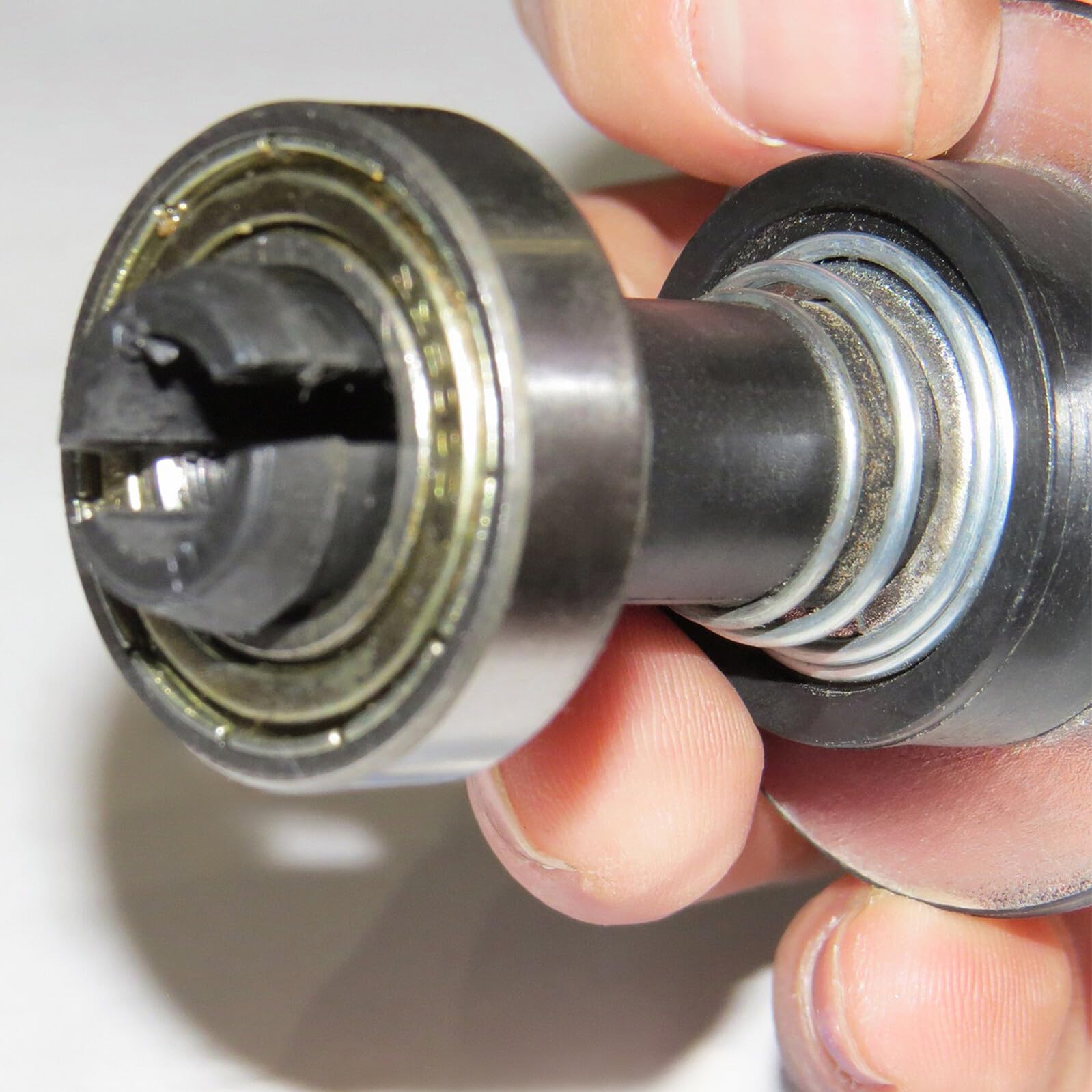 Alipis Extracteur de Roulement Moto Alliage Gris Kit de Démontage et Installation de Roulements Roues Outil Robuste et Précis pour Extraction Rapide