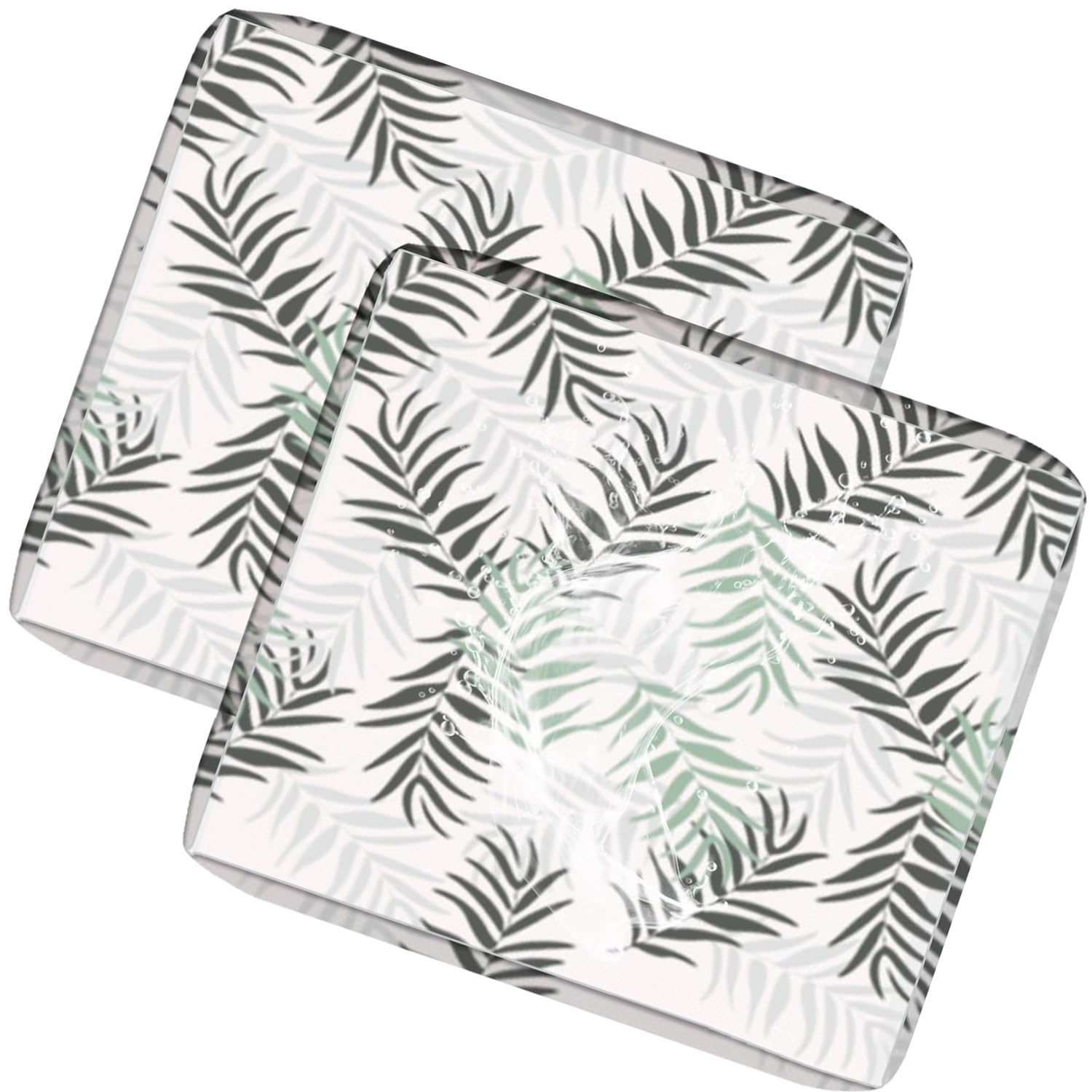 Replacement Outdoor Cushion Covers Waterproof, 50x50 60x55 Garden Sofa Seat Cushion Slipcover With Zipper, Removable Patio Cushion Covers For Indoor Outdoor Rattan Furnitur(B33,60x60x10cm (2pcs))