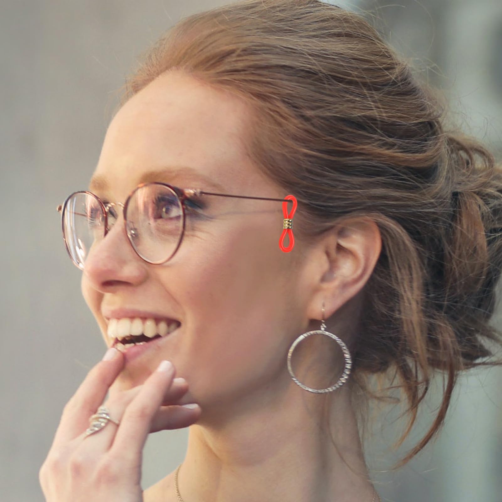 Embouts Antidérapants Connecteurs de Chaîne Réglables et Résistants en Silicone pour Lunettes Couleur Aléatoire Lot de 60 Accessoires pour Sport et Usage Quotidien