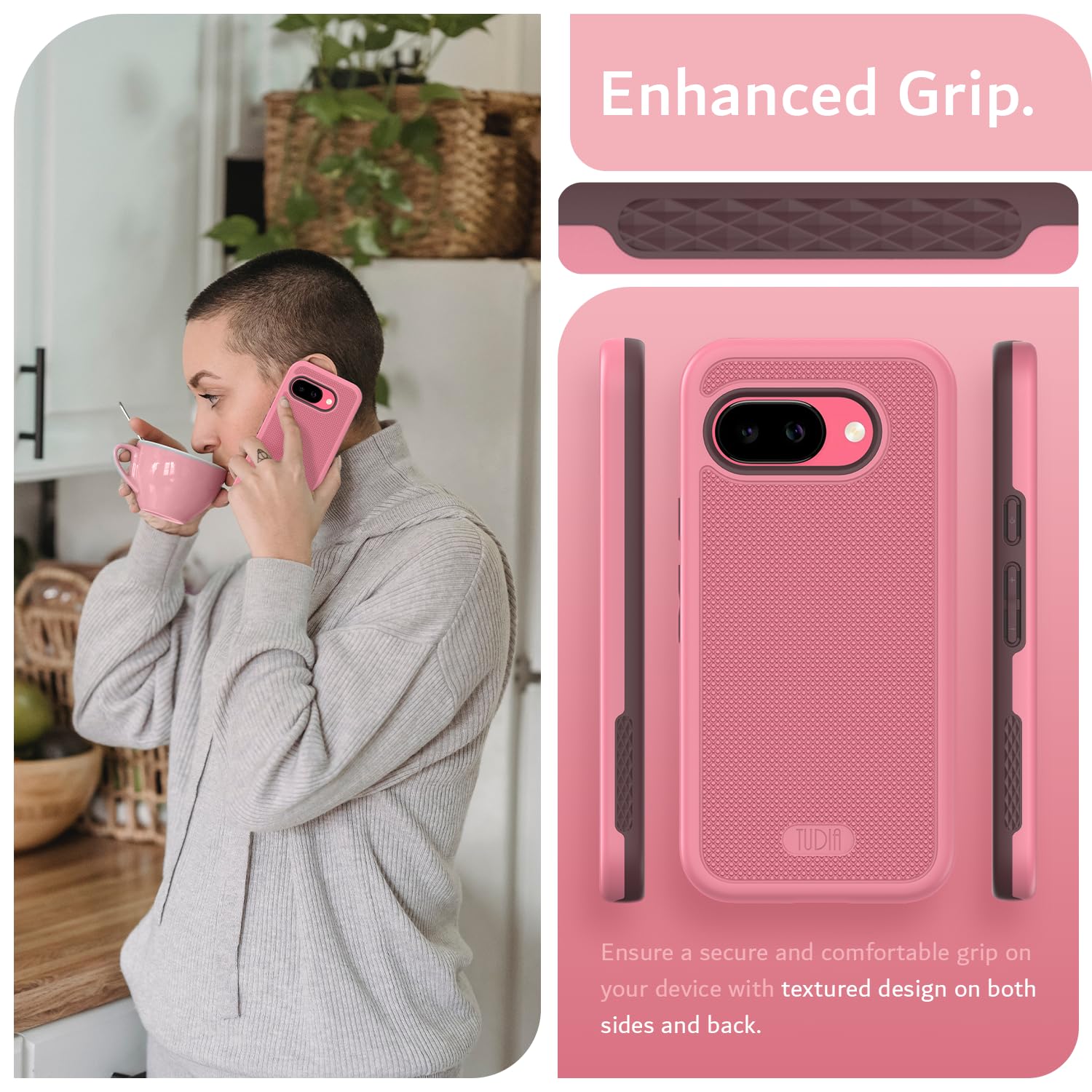 MergeGrip [米軍規格] Google Pixel 9a 用 ケース 2 MergeGrip [米軍規格] Google Pixel 9a 用 ケース 2の通販 by