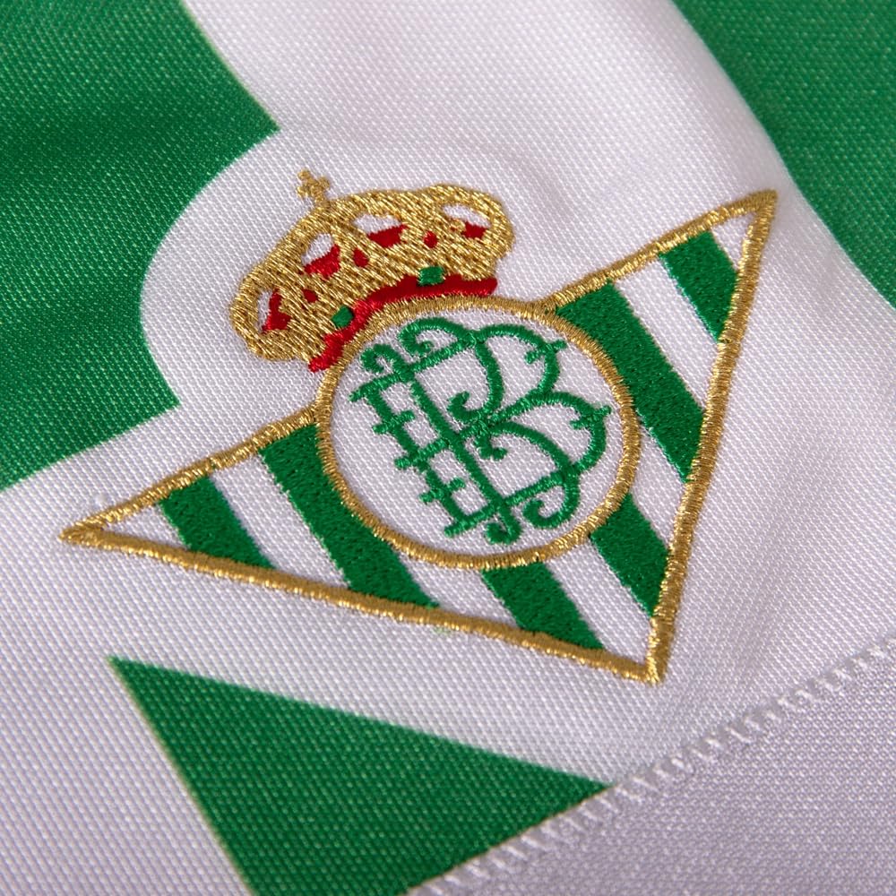 COPA - Maglia retrò - Calcio - Uomo - Real Betis 1995 Gordillo - Verde/Bianco - 100% Poliestere