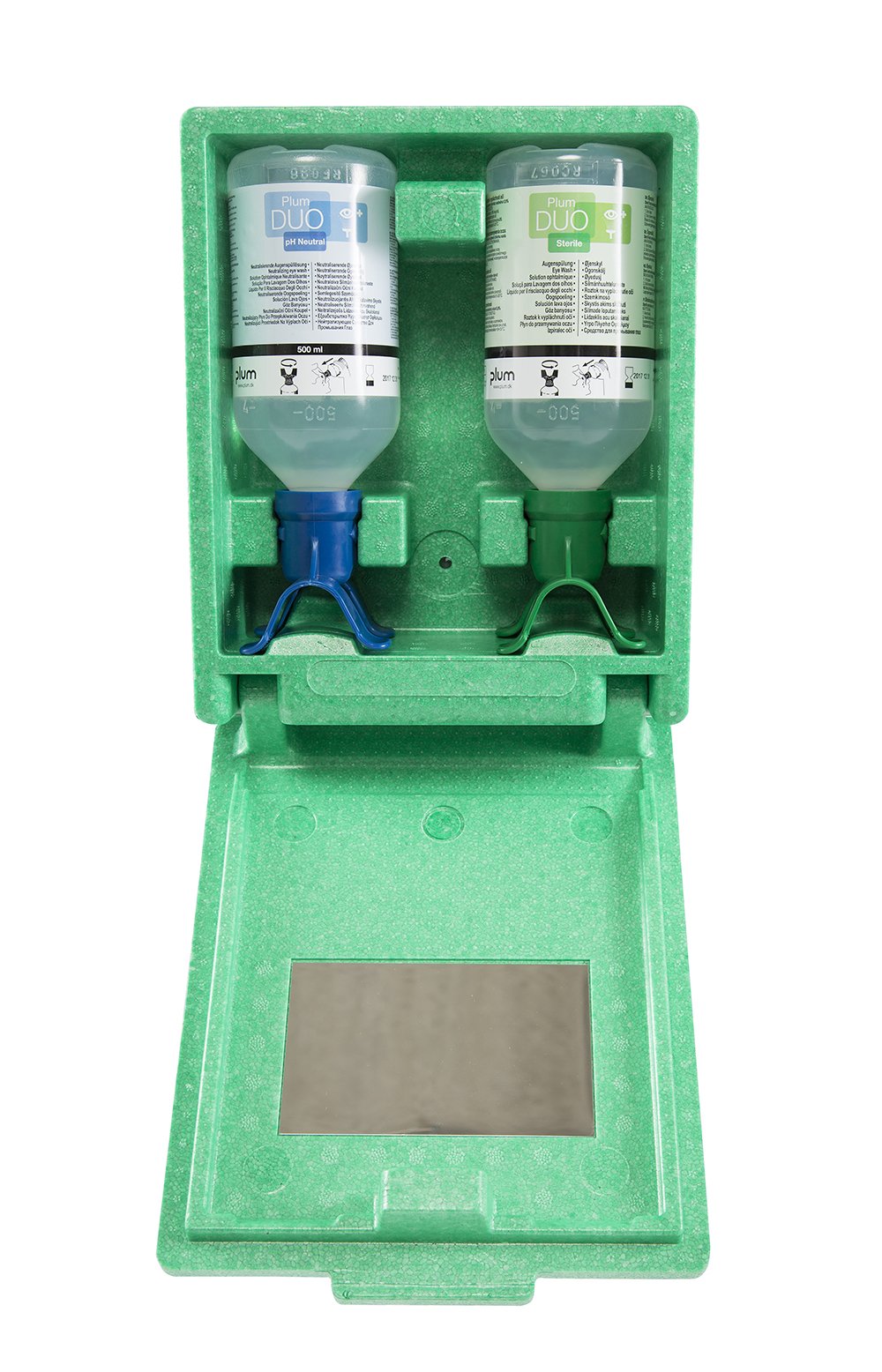 Plum 4862 Combibox Augenspülflasche, Duo in Wandbox