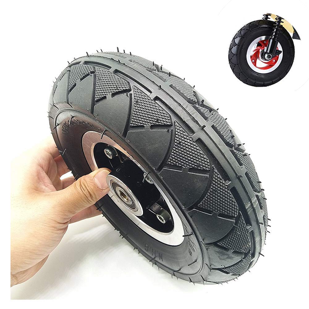 Roues pneumatiques 8 pouces durables avec jante alu et pneus 200x50 premium