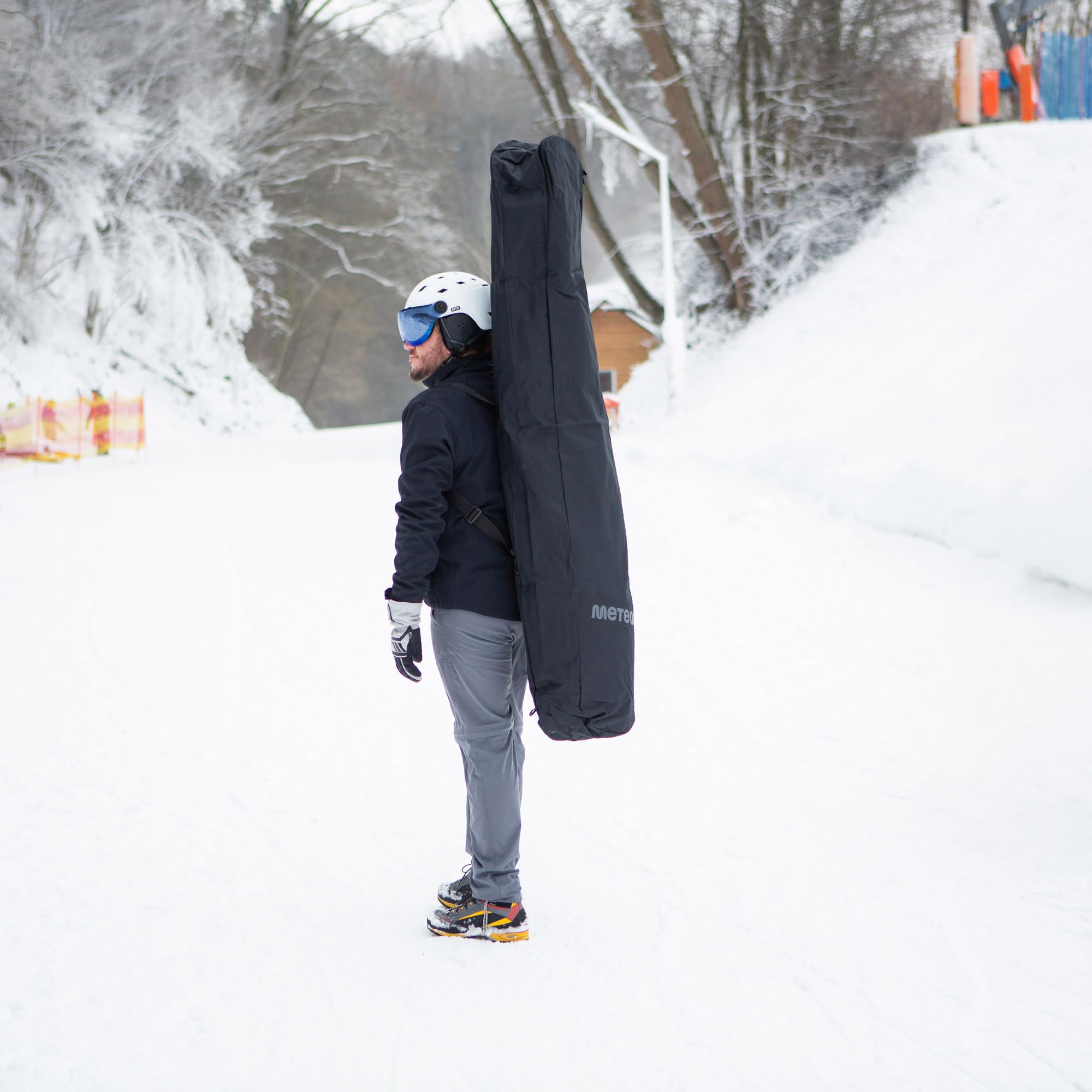 meteor Snowboardtasche [bis 167cm] reißfestes Snowboard Cover Leicht und wasserfeste Tasche für Snowboard - Langlebig und ideal für einen Skihang