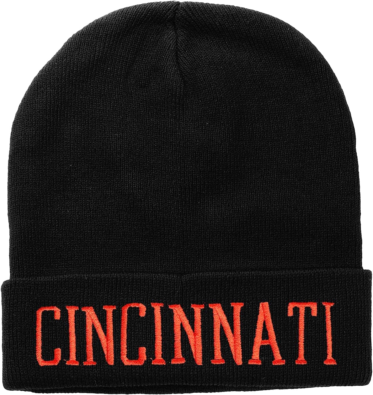 Winter Hat Cities Beanie for Men and Women Knit Cuffed Cap Perfect for Gifts Cin One Size