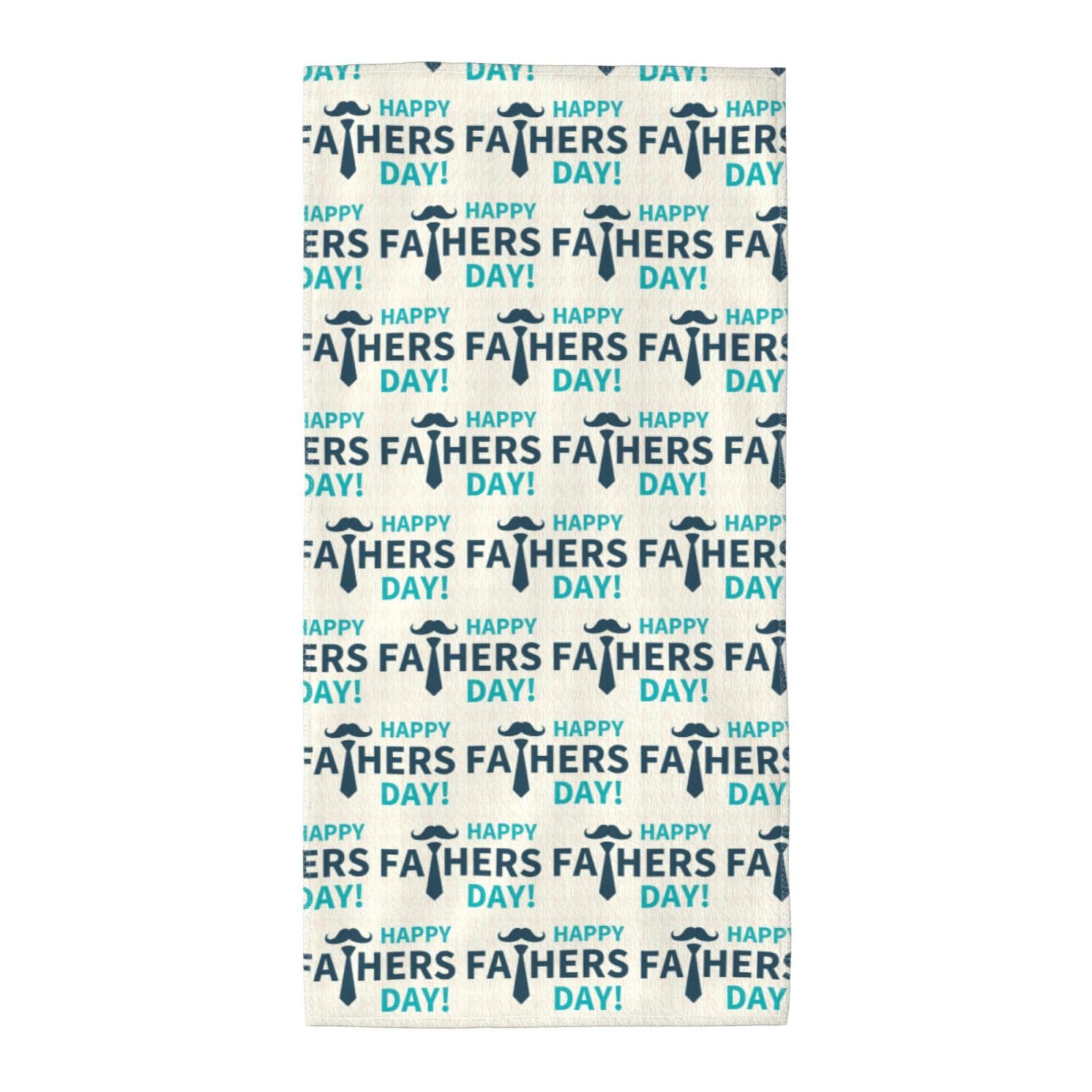 WYCZHY Happy Fathers Day Printed Quick Dry Beach Towel For Camping Travel Vacation