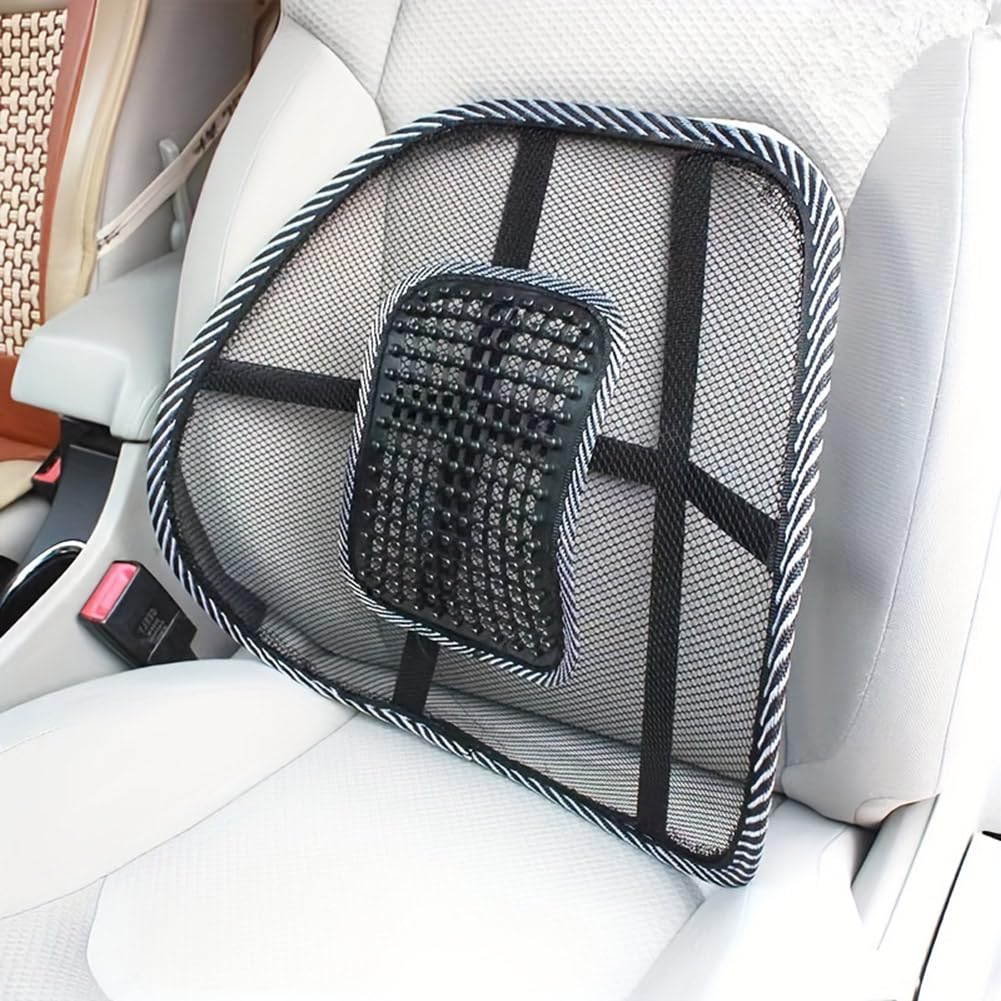 BIPETALCar Seat Back Support Driving,Compatible with Lexus GX LX LM LC RC SC RC-F LFA,Automotive interior,1-Black-White