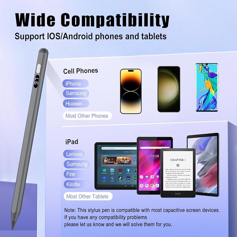 TiMOVO Stylus Pen érintőképernyős toll iPad iPhone Android Samsung Xiaomi tablethez
