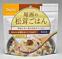 尾西の松茸ごはん　50袋　非常食 楽天市場】尾西食品 松茸ごはん 50食セット （送料無料）【保存