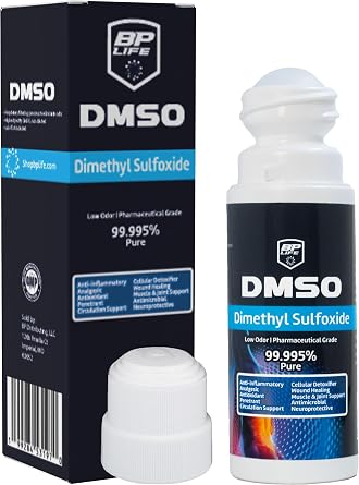 DMSO 3oz. Pharma Grade, Non-Diluted, Low Odor, Dimethyl Sulfoxide - BP Life