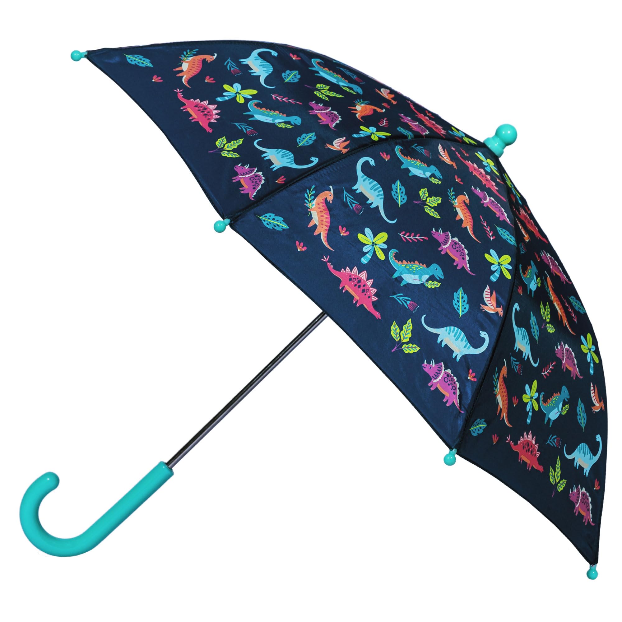 Wildkin Kids Umbrella – Rainproof Canopy, Curved Handle, Easy Hanging Design